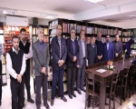 بازدید جمعی از مدیران ارشد فرهنگی از چند کتابفروشی و انتشارات در تبریز